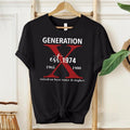 Generation X Years T-Shirt Raised on Hose Water and Neglect Shirt Generation X T-Shirt, Unisex T-Shirt Hoodie, Sweatshirt
