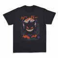Gengar Shirts, Dark Ghost Kaiju Japanese Style Shirts, Japanese Anime, Science Fiction Japanese Shirts Menswear Top...