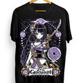 Genshin Impact Raiden Shogun T-Shirt S-4XL Anime Unisex Harajuku T-Shirt S-4XL Tee Tshirt S-4XLS Hoodie, Sweatshirt