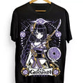 Genshin Impact Raiden Shogun T-shirt Anime Unisex Harajuku T-Shirt Tee ALL SIZES Hoodie, Sweatshirt | RetroVerseTees.com