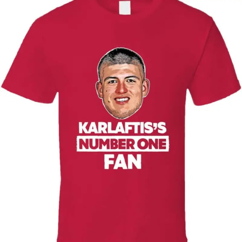 George Karlaftis Number One Fan T Shirt Hoodie, Sweatshirt | RetroVerseTees.com