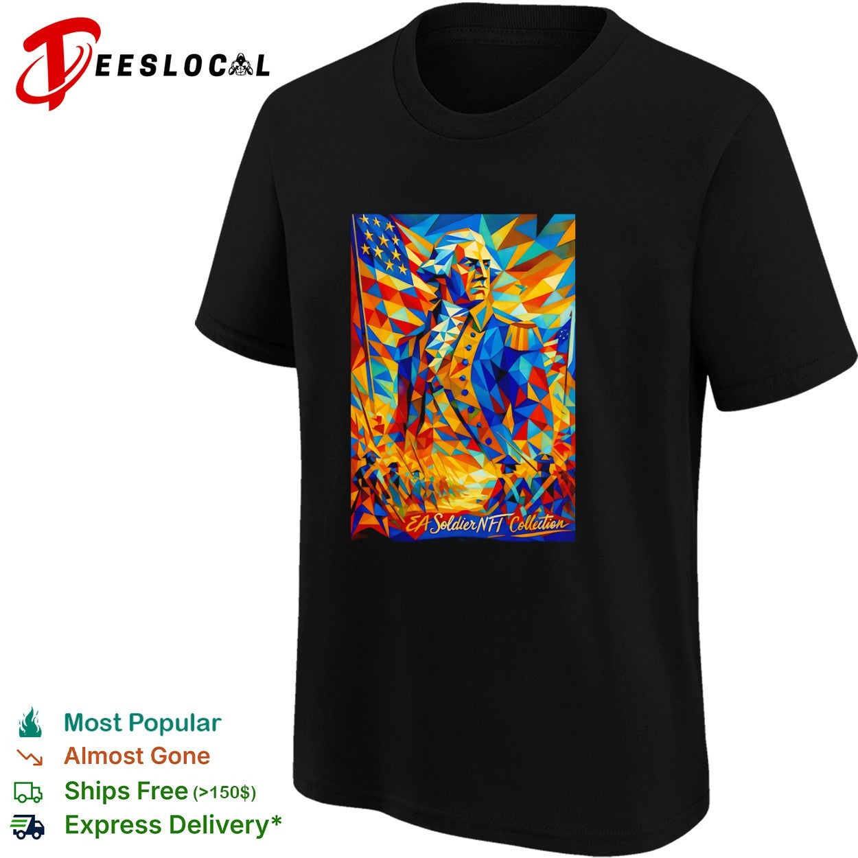 George Washington EA Soldier NFT army soldiers shirt