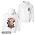 Get A Grip Floral Lady Print Men's T-shirt Hoodie Motorcycle Shirt Cotton Menswear Unisex Domestic Hoodie T-Shirt...