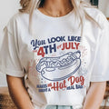 Get Festive with You Look Like TNF 4th FOG July Funny Shirt! Perfect for Hot Dog Lovers & Independence Day Tees Hoodie,...