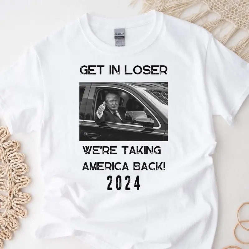 Get In Loser Shirt, Get In Loser Shirt best selling 2024, shirt hot tiktok 2024 Hoodie, Sweatshirt | RetroVerseTees.com