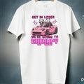 Get In Loser We Going Therapy Raccoon Funny Shirt Meme Shirt Hoodie, Sweatshirt | RetroVerseTees.com