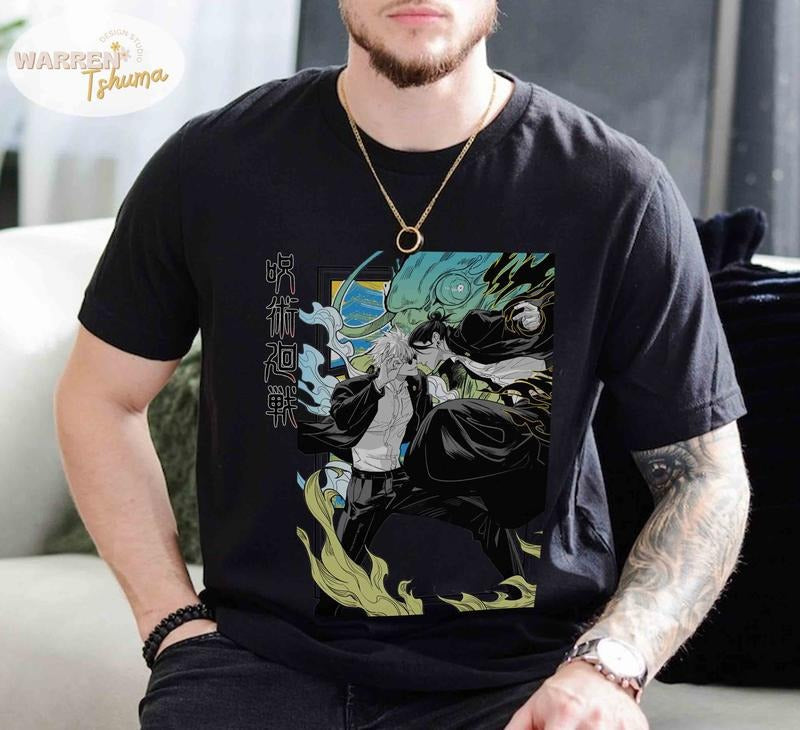 Geto Suguru x Gojo Satoru JJK Shirt, Suguru Satoru Shirt, Anime Unisex Shirt Hoodie, Sweatshirt | RetroVerseTees.com