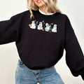 Ghost Boo Nurse Sweatshirt, Halloween Nurse Sweatshirt, Nurse Ghost Boo Sweatshirt, Halloween Nursing Sweatshirt, Cute...