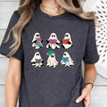 Ghost Book T-Shirt, Halloween Book T-Shirt, Bookish Ghost Sweatshirt, Book Ghosts Shirt, Ghost Halloween Shirt, Halloween...