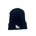 Ghost Cat Embroidered Beanie Halloween Embroidered Beanie Cotton 100% Acrylic Heather Grey Composition Adjustable Cuff...