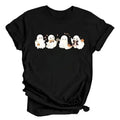 Ghost Halloween Shirt, Vintage Ghost Shirt, Cute Floral Ghost Shirt, Ghost With Flower Shirt, Autumn Fall Season Shirt...