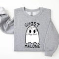 Ghost Malone Halloween Cute Boo Ghost Sweatshirt, Posty Halloween Unisex Tee Hoodie | RetroVerseTees.com