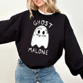 Ghost Malone Sweatshirt Tshirt Hoodie, Halloween Shirt, Cute Ghost Shirt, Funny Halloween Shirt, Stay Spooky, Spooky...