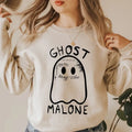 Ghost Malone Sweatshirt, Halloween Sweatshirt, Cute Ghost Shirt, 90s Halloween Shirt, Ghost Camping Sweatshirt, Ghost...