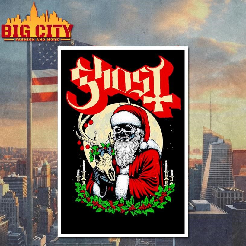 Ghost Papa V Father 2025 Christmas shirt