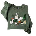 Ghost Plant Lady Sweatshirt, Just One More Plants and Ghosts Sweatshirt, Ghost Plant Shirt, Plant Lover Gift, Halloween...