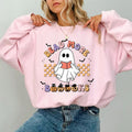 Ghost Read More Books Sweatshirt, Cute Bookish Halloween Sweatshirt For Girls, Reading Boos Teacher Crewneck, Cute...