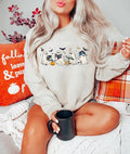 Ghost Reading Book Throne Of Glass Sweater, Cute Ghost Reading Tee Shirt, Acotar Ghost Reading Halloween Sweatshirt,...