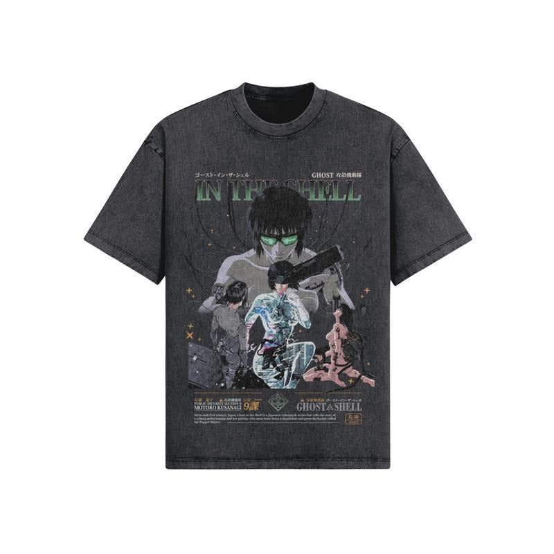 Ghost in the Shell Unisex T-Shirt Hoodie, Sweatshirt | RetroVerseTees.com