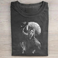 Ghostface Halloween Graphic Tee, Scream Movie Graphic Tee, Horror Film Graphic Tee, Halloween Movie, Scary Shirt,...