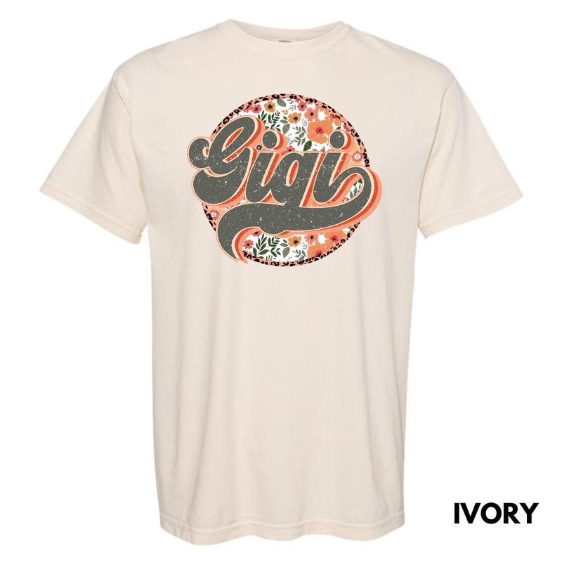 Gigi Flower Mix Comfort Colors T-Shirt 'NLB' Hoodie, Sweatshirt | RetroVerseTees.com