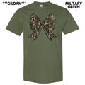 Gildan - Camouflage Bow T-Shirt 'NLB' Hoodie, Sweatshirt | RetroVerseTees.com