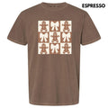 Gingerbread Checkerboard Comfort Colors T-Shirt 'NLB' Hoodie, Sweatshirt | RetroVerseTees.com