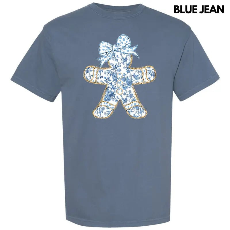 Gingerbread Chinoiserie Comfort Colors T-Shirt 'NLB' Hoodie, Sweatshirt | RetroVerseTees.com