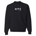 'Girl Dinner' Embroidered Crewneck Sweatshirt T-Shirts, Hoodie | RetroVerseTees.com