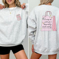 Girl Math Sweatshirt, I Got it on Sale so it's Basically Free Sweatshirt,  Funny Girl Math Sweatshirt, Gift Sweatshirt...