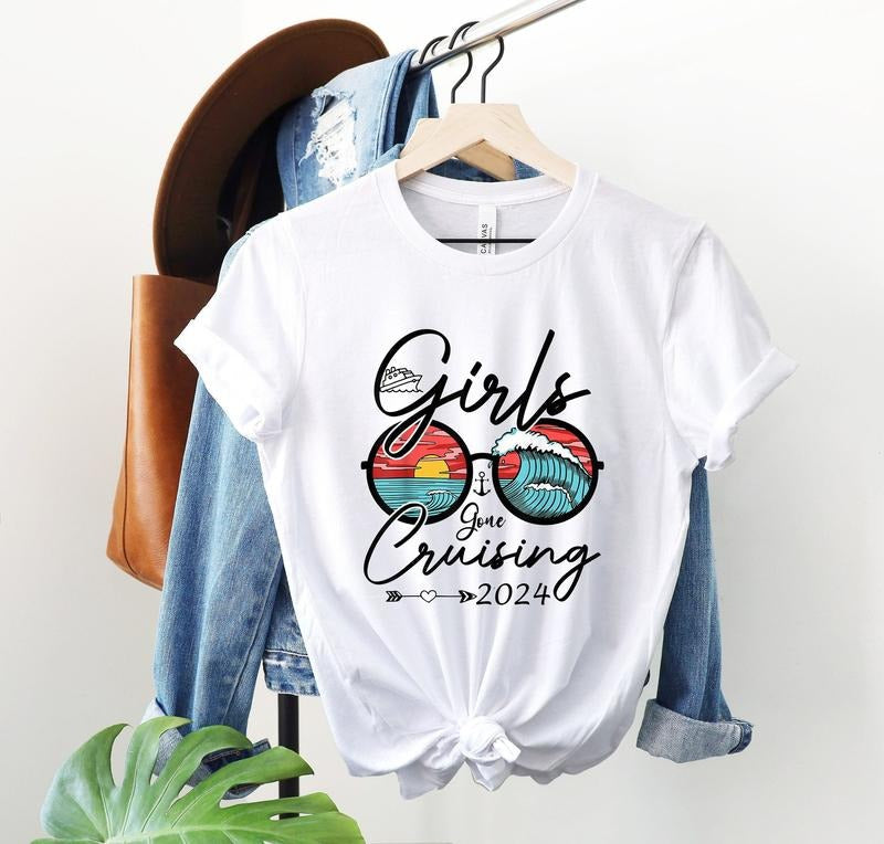 Girls Gone Cruising Shirt, Cruise Shirt,Cruise Lovers Shirt,Vacation Cruise Trip Shirt,Matching Cruise Shirt,Girls Trip...