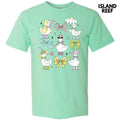 Girly Goose Collage Comfort Colors T-Shirt 'NLB' Hoodie, Sweatshirt | RetroVerseTees.com