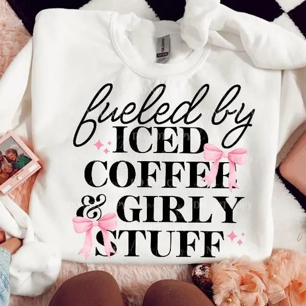 Girly Stuff DTF Transfers - THIS IS NOT A SHIRT Hoodie, Sweatshirt | RetroVerseTees.com