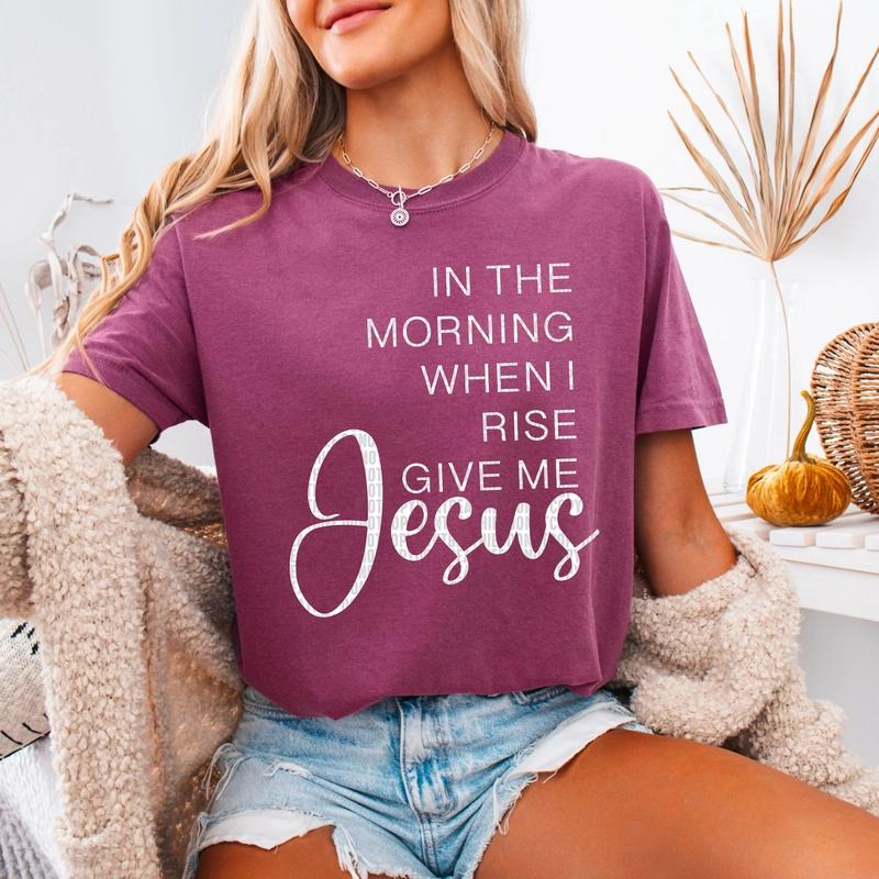 Give Me Jesus DTF Transfers - THIS IS NOT A SHIRT Hoodie, Sweatshirt | RetroVerseTees.com