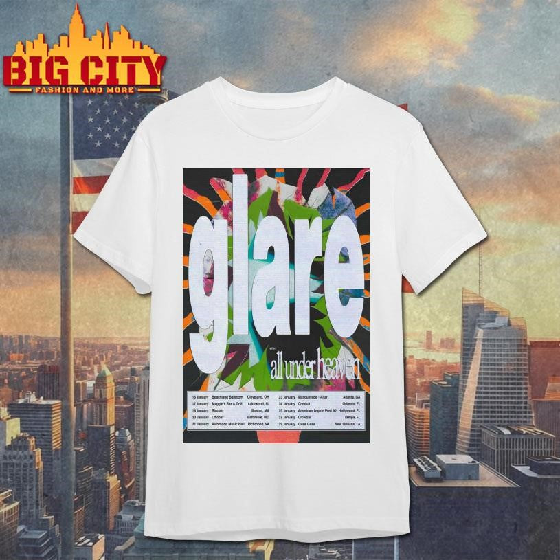 Glare January 2026 Tour Poster Shirt