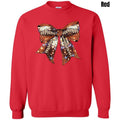 Glittery Football Bow Sweatshirt 'NLB' T-Shirts, Hoodie | RetroVerseTees.com