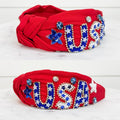 Glitz & Glam USA Headband T-Shirts, Hoodie, Sweatshirt | RetroVerseTees.com