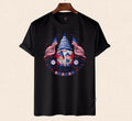 Gnome With Usa Flags Tee 4th Of July Shirt Usa Bigfoot Shirt Patriotic Shirt Independence Day Shirt American Flag Shirt...