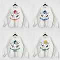 Go All Team Football Funny Ghost Vintage Sweatshirt, Football Team Cute Spooky Season Sweatshirt, Football Retro Shirt Hoodie