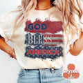 God Bless America Shirt 4th Of July Shirt Christian 4th Of July Shirt America Shirt Christian Shirt Blessed Shirt Fourth...