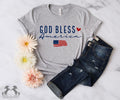 God Bless America Shirt 4th Of July Shirt Independence Day Gift Shirt Memorial Day Tee Patriotic Shirt 4th Of July Gift...