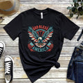 God Bless America Shirt 4th Of July Shirt Patriotic Shirt America Shirt Usa Shirt Independence Day Fourth Of July Shirt...
