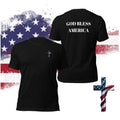 God Bless America Tshirt Christian Shirts Usa Shirt 4th Of July Shirt Independence Day Shirt Memorial Day Shirt Jesus...
