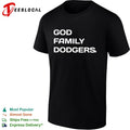 God Family Dodgers MLB Baseball Faith shirt