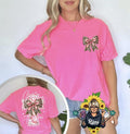 God Is Good All The Time cute Bow Comfort Colors Tshirt Hoodie, Sweatshirt | RetroVerseTees.com
