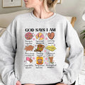 God Says I Am Mexican Christmas Sweatshirt, Mexican Christmas Sweater, All I want for Christmas is Pan Dulce Shirt, Feliz...