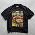 God's Drunkest Driver T-shirt, funny meme shirt, bus driver tee, Funny Gift,  Offensive T-Shirt, School tee, Funny Tee,...