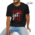 God's Got Me Tee Casual Style Crew Neck Short Sleeve T-Shirt Tops Trendy for Unisex, Perfect Gift Hoodie, Sweatshirt