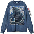 Godzilla Long Sleeve, Movie Long Sleeve, Long Sleeve Tee Hoodie, Sweatshirt | RetroVerseTees.com
