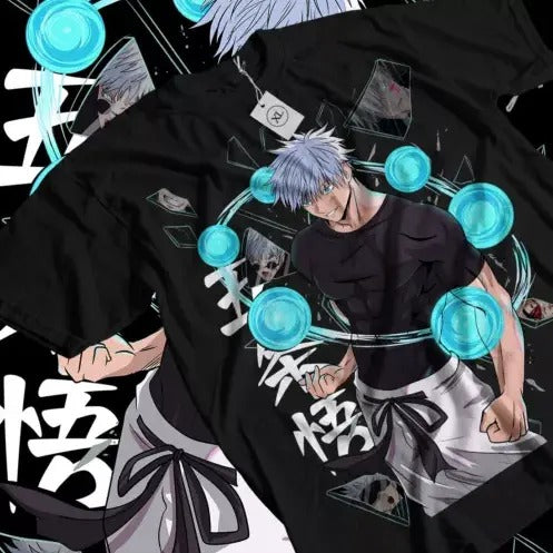 Gojo Satoru T-Shirt Megumi Itadori Yuji Jujutsu Kaisen Sukuna Horror Gift Shirt Hoodie, Sweatshirt | RetroVerseTees.com